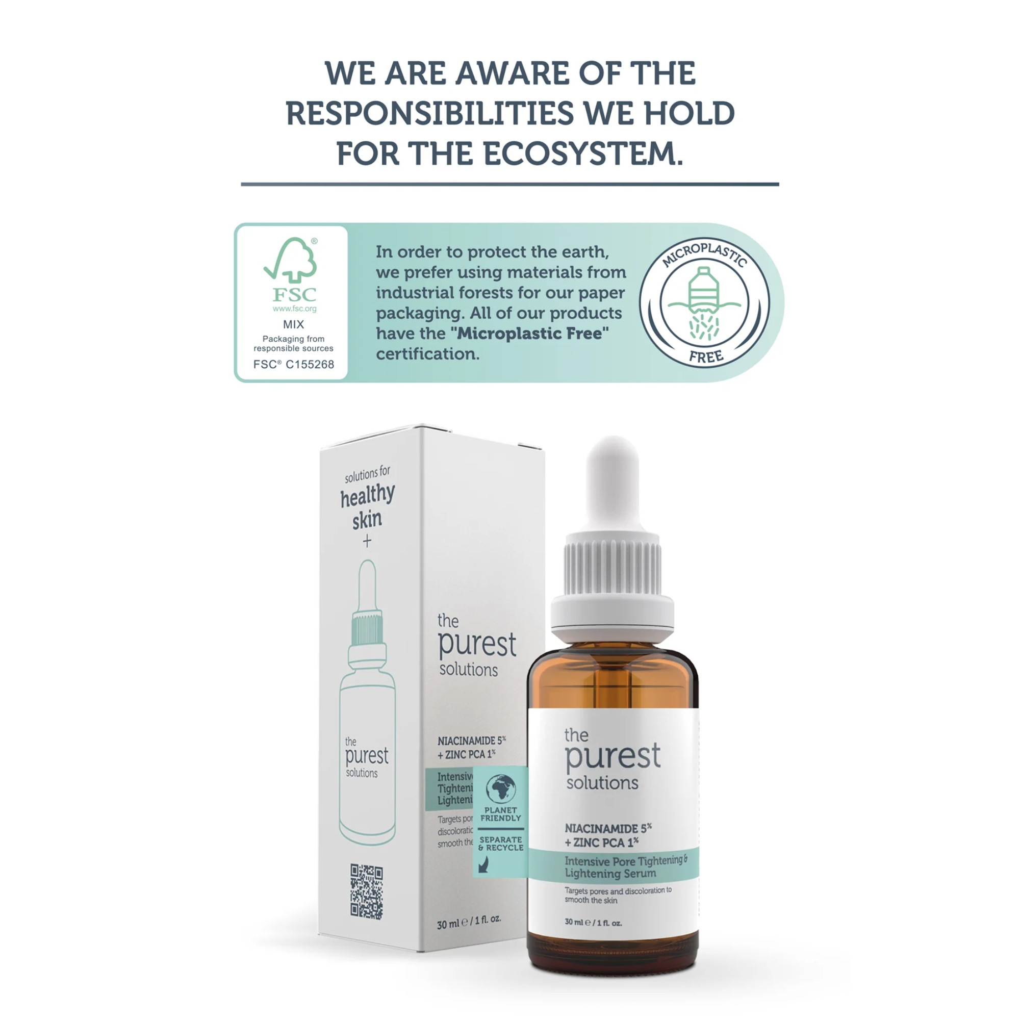 The Purest Solutions Intensive Pore Tightening & Lightening Serum