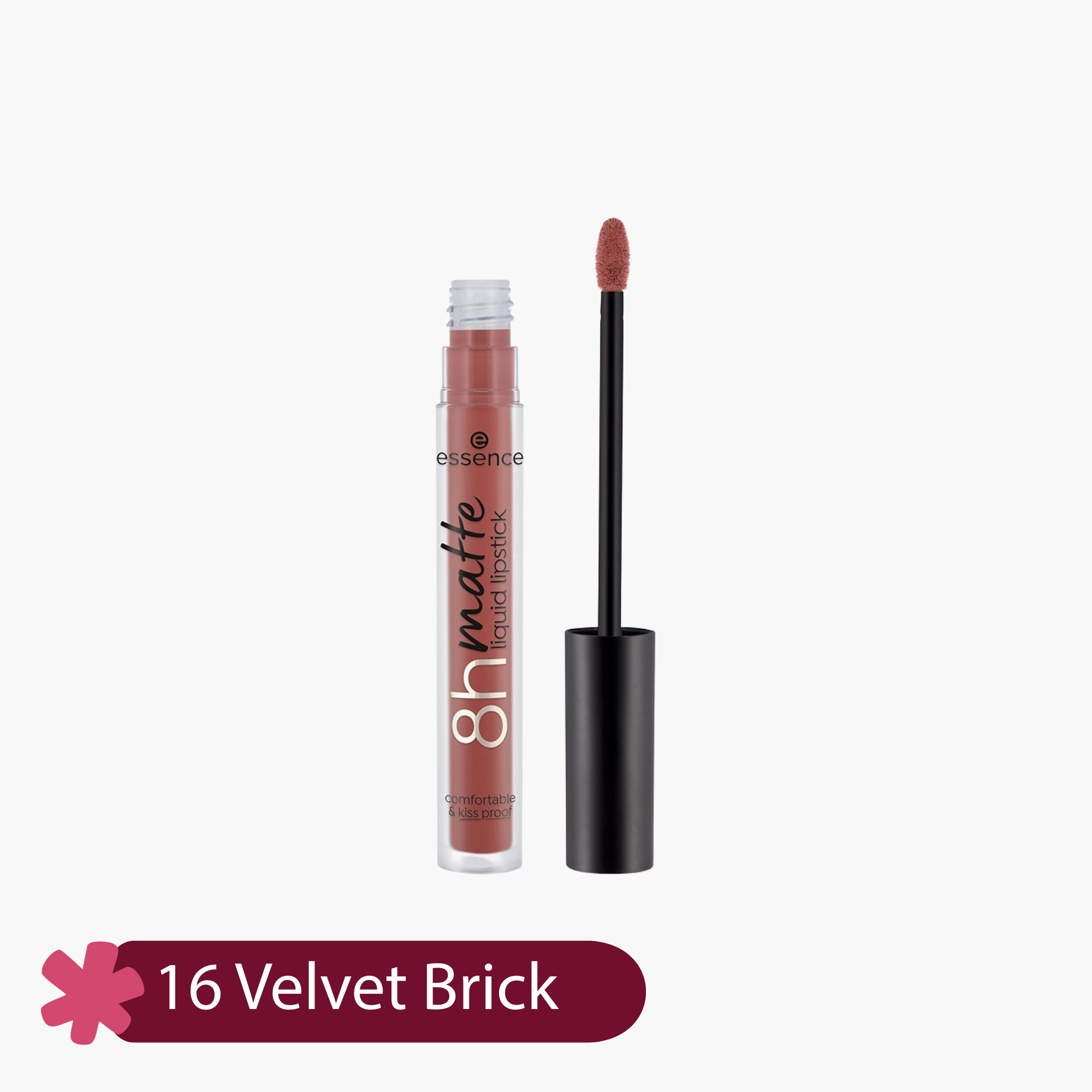 Essence 8h Matte Liquid Lipstick 16 Velvet Brick 2.5ml