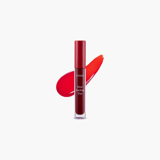 Etude House Dear Darling Water Gel Tint OR204 Cherry Red 5gm - TheSkinFit