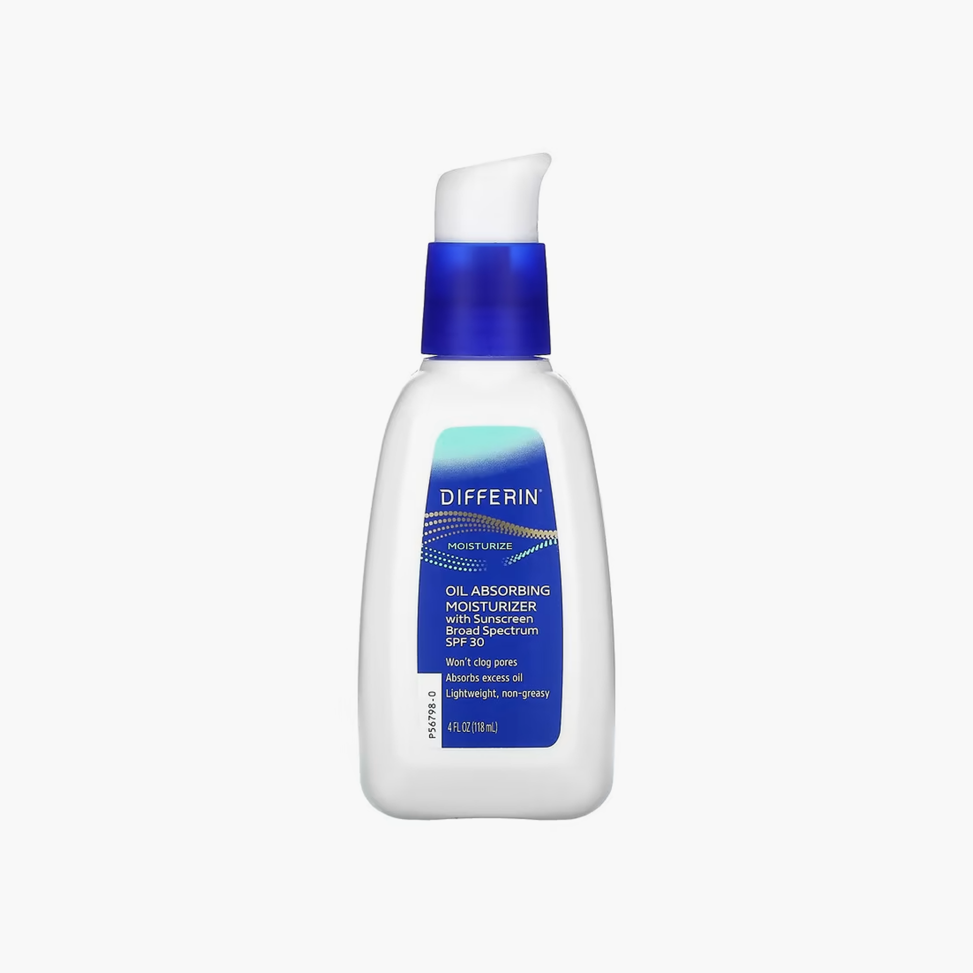 Differin Oil Absorbing Moisturizer with Sunscreen Broad Spectrum SPF30 118ml
