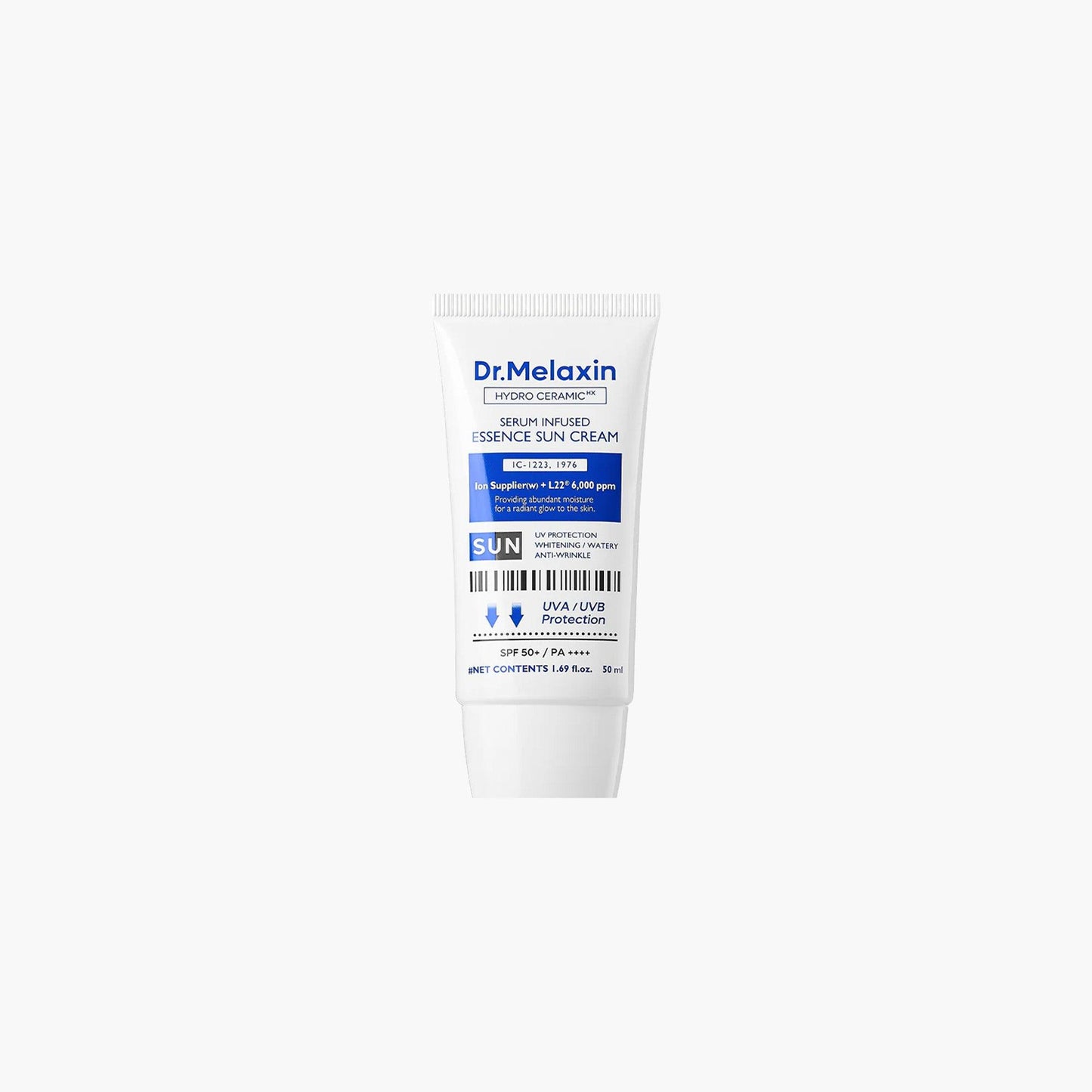 Dr.Melaxin Hydro Ceramic Serum Infused Essence Sun Cream SPF50+ PA++++ 50ml - TheSkinFit