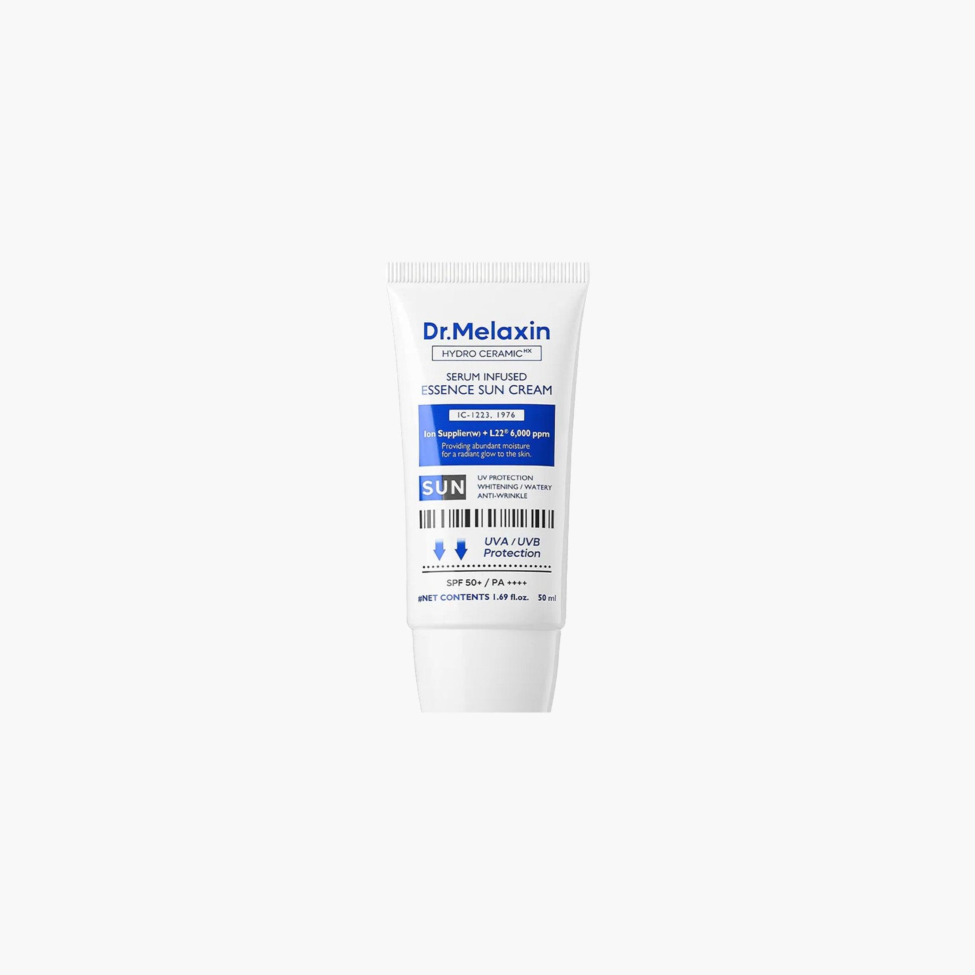 Dr.Melaxin Hydro Ceramic Serum Infused Essence Sun Cream SPF50+ PA++++ 50ml - TheSkinFit