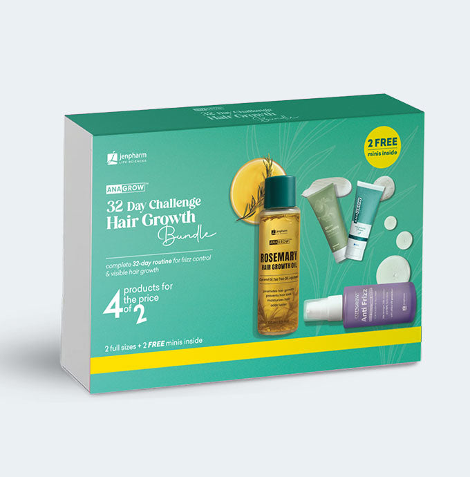 Jenpharm Anagrow 32 Day Hair Growth Challenge Bundle