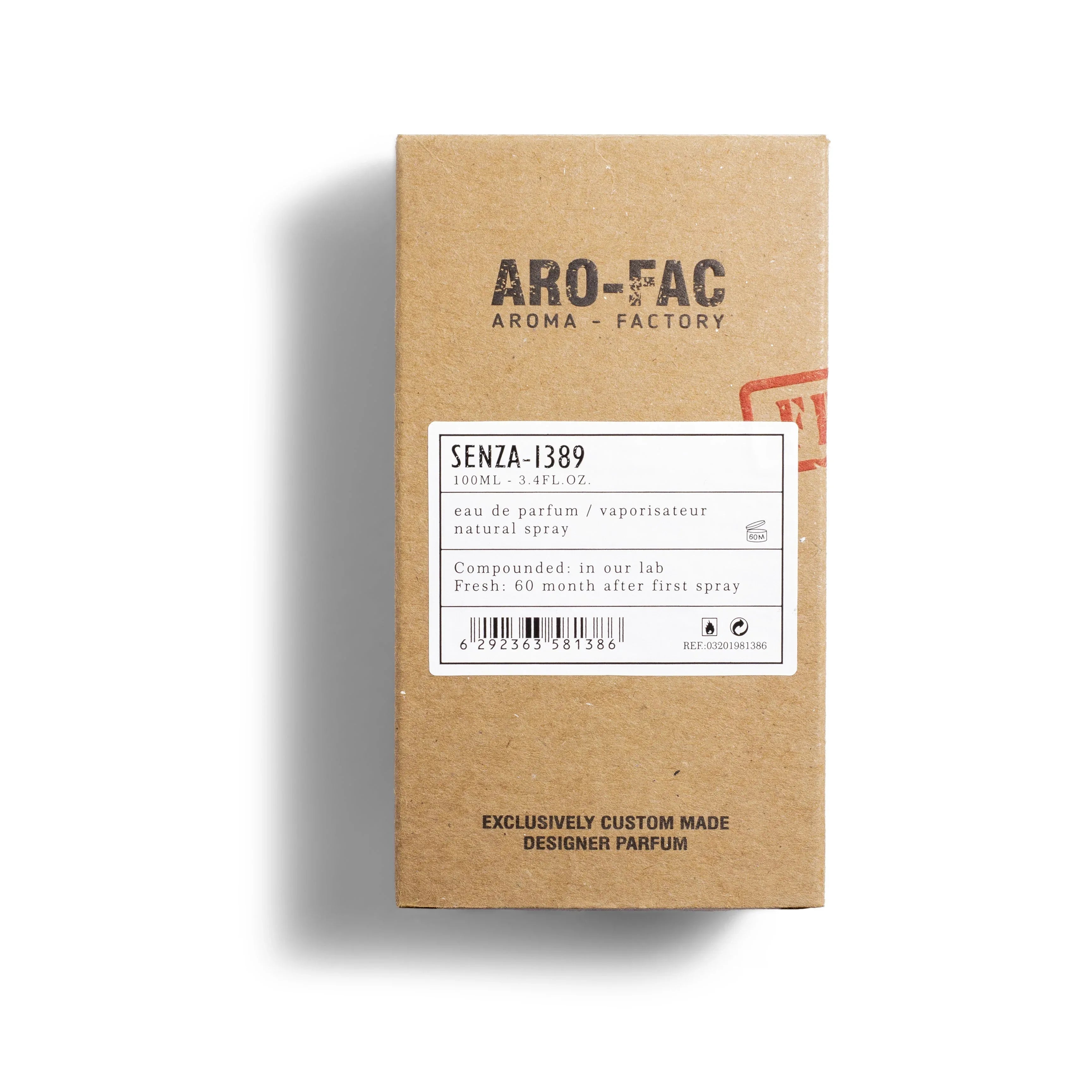 AMD Aro Fac Senza Eau De Parfum Unisex