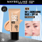 Maybelline Fit Me BB Nude Glow Cream 30ml shades in Pakistan