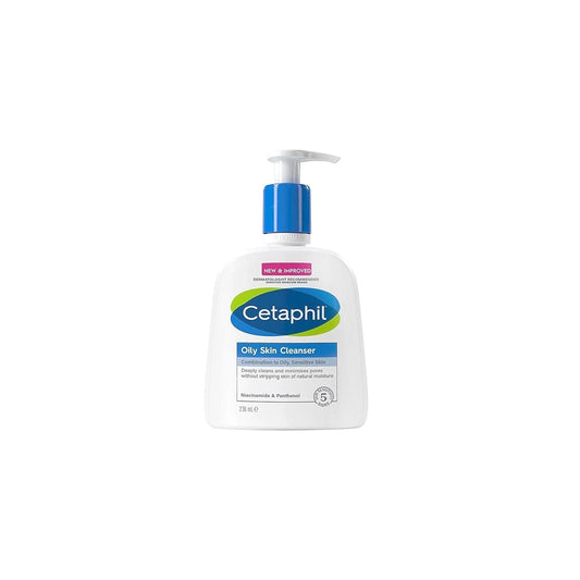 Cetaphil Oily Skin Cleanser Combination To Oily Sensitive Skin 236ml - TheSkinFit