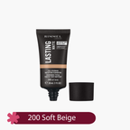 Rimmel Lasting Matte Full Coverage Mattifying Foundation 30ml