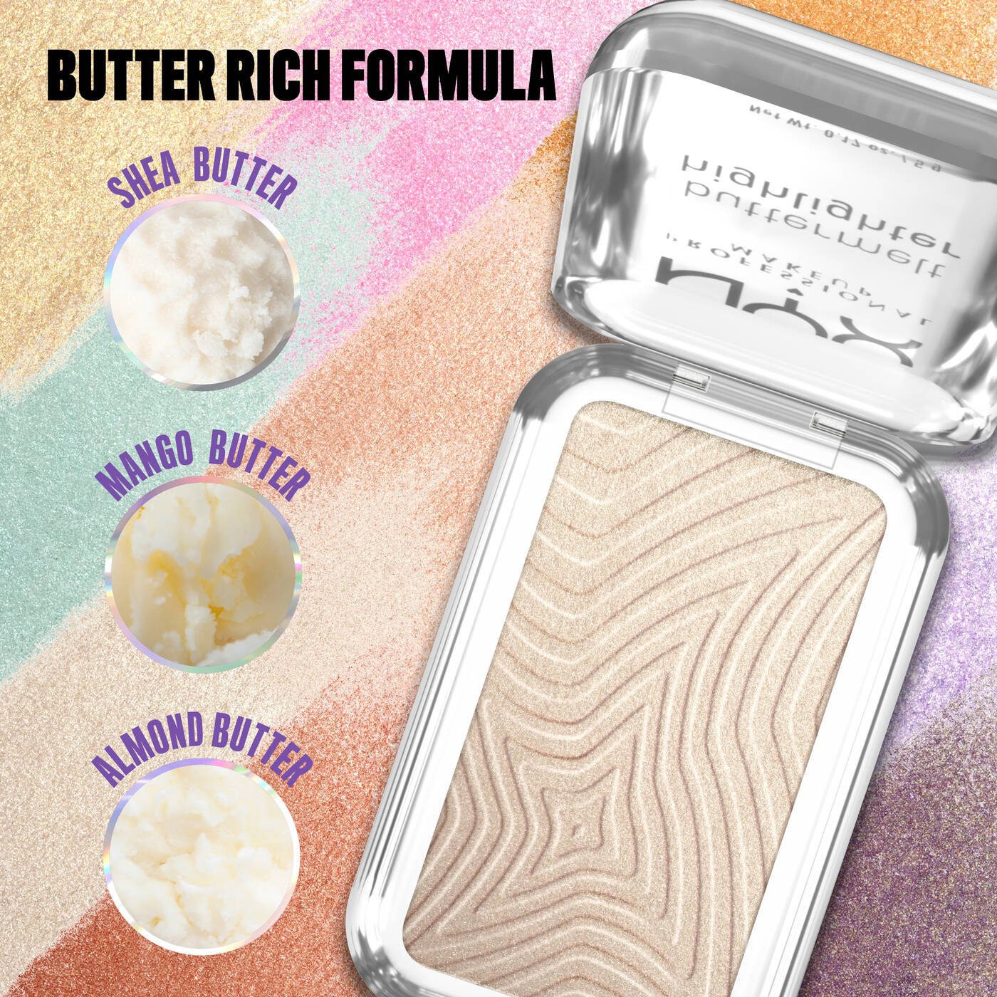 Nyx Buttermelt Highlighter Bright & Butta 5gm