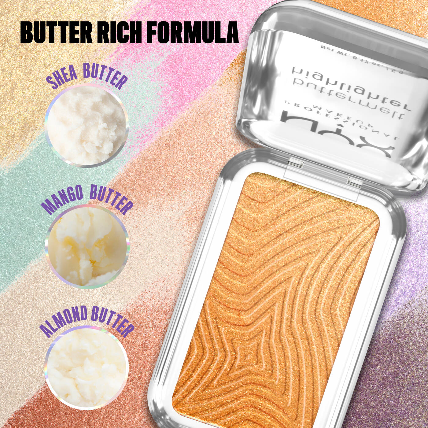 Nyx Buttermelt Highlighter Butta Bling 5gm