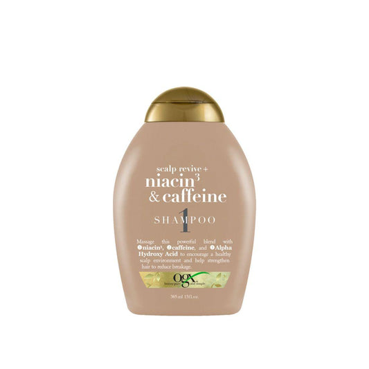 Ogx Fight Fallout + Niacin & Caffeine Shampoo 385ml - TheSkinFit