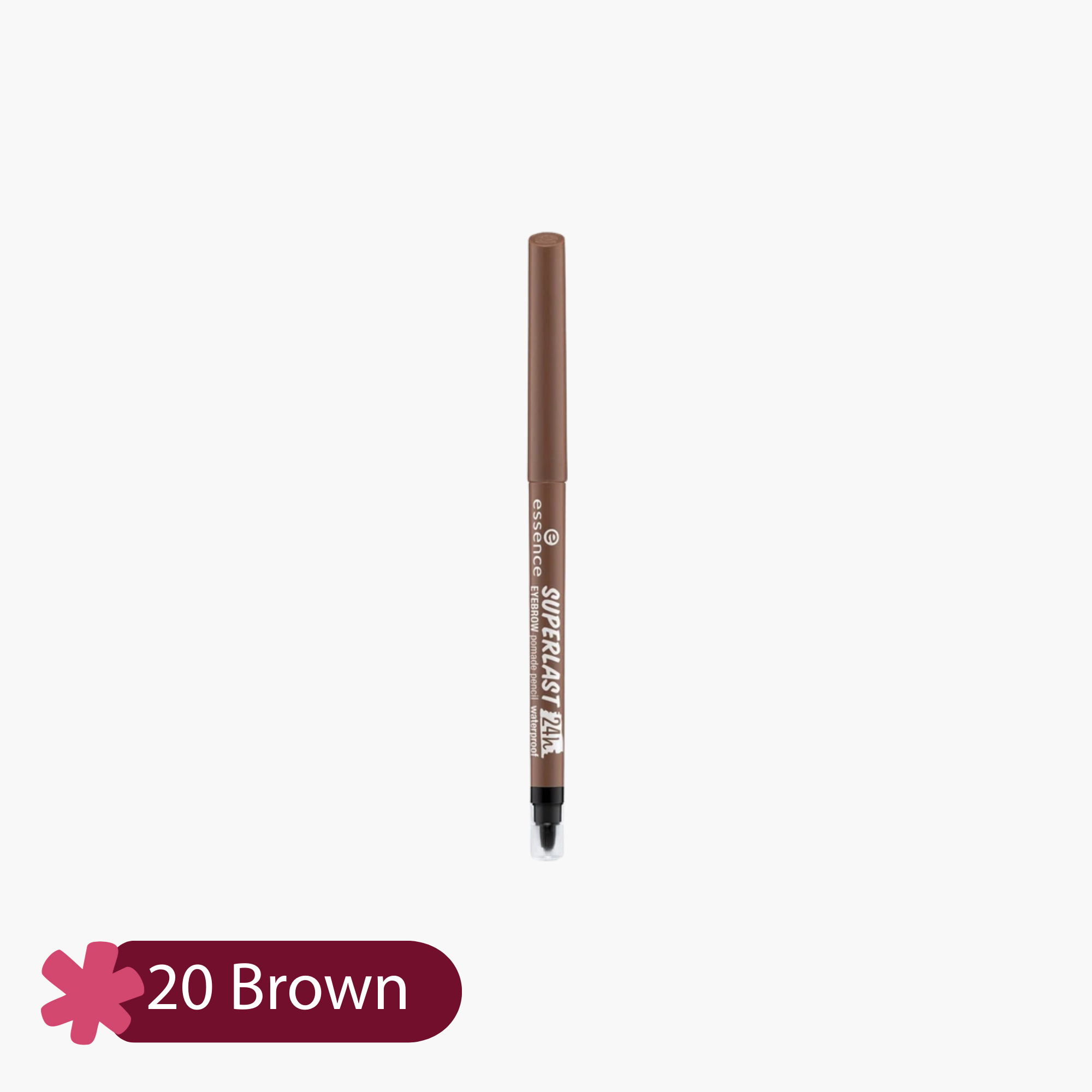 Essence Superlast 24h Eyebrow Pomade Pencil Waterproof 20 Brown 1.32gm