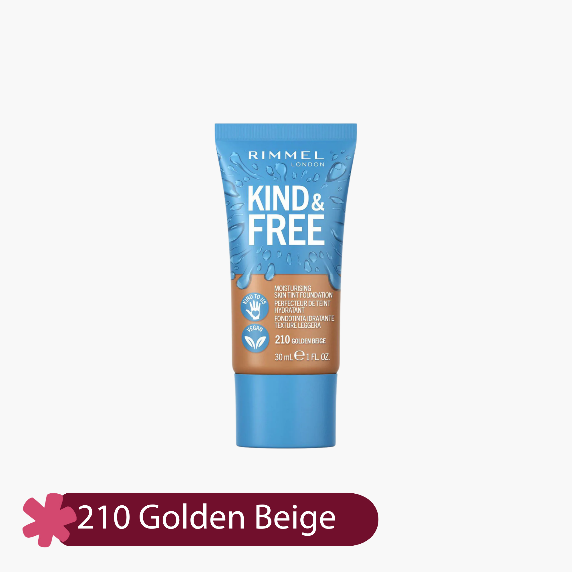 Rimmel Kind & Free Moisturising Skin Tint Foundation 30ml