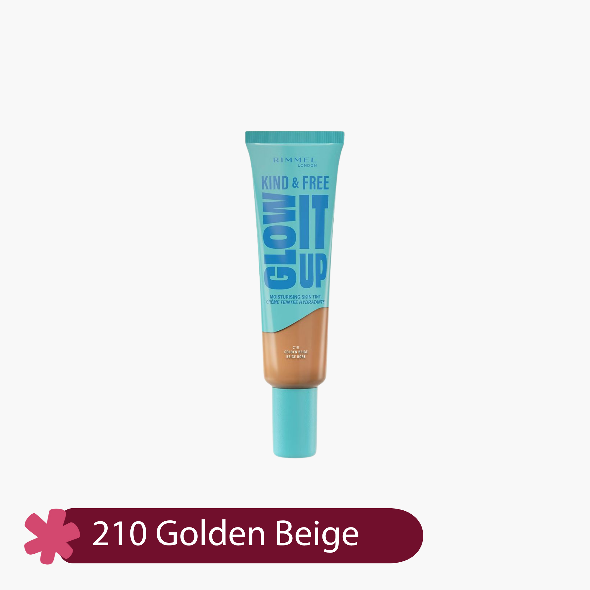 Rimmel Kind & Free Glow It Up Mattifying Skin Tint Foundation 30ml