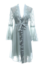 BLS Halette Silk And Chantilly Nighty Green