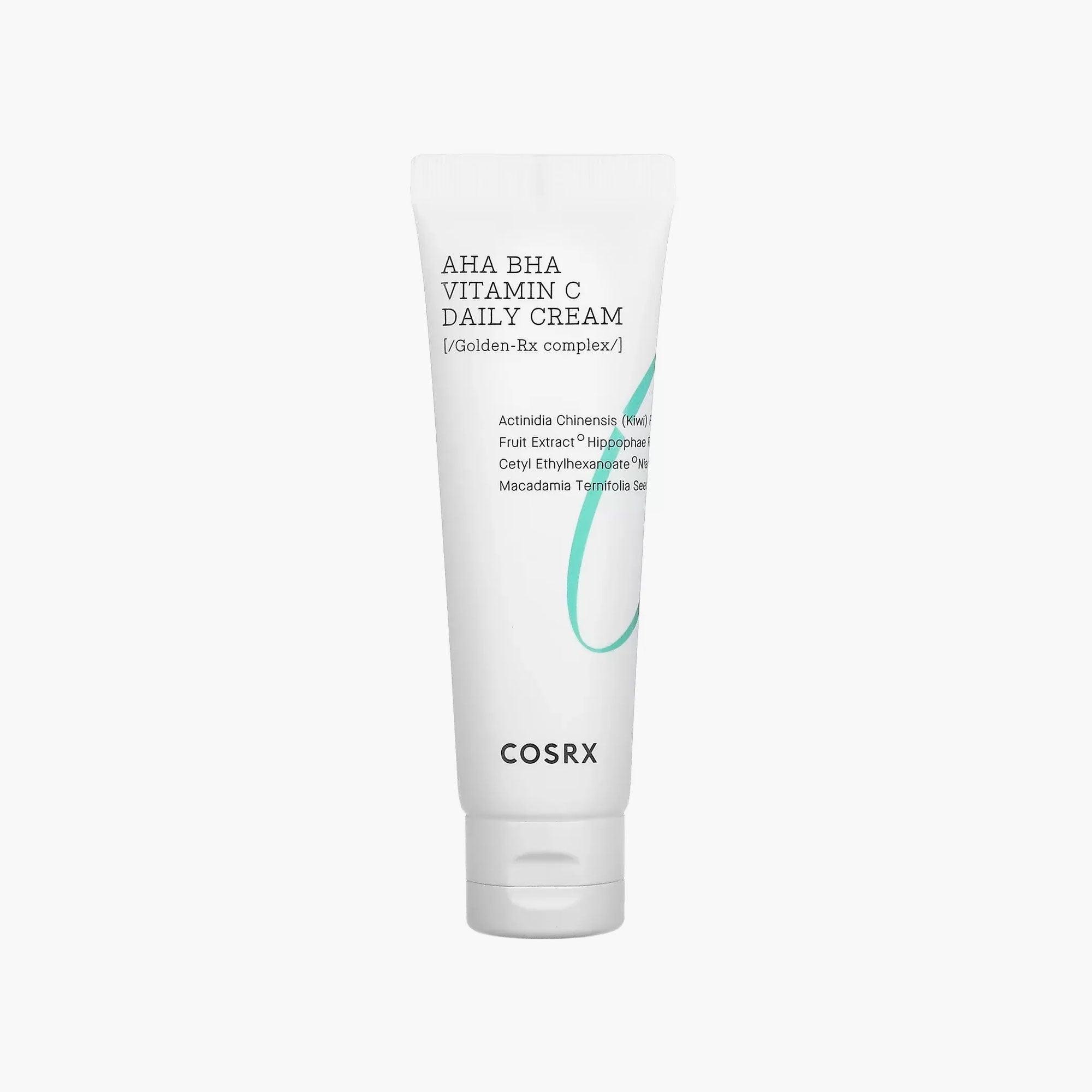 COSRX Refresh AHA BHA Vitamin C Daily Cream 50ml - TheSkinFit