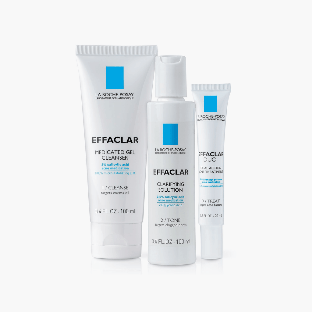 La Roche-Posay Acne Innovation Dermatological Acne System Set - TheSkinFit