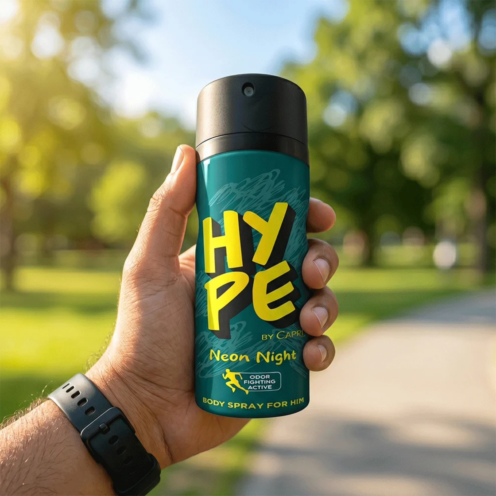 Hype Neon Night Body Spray For Men