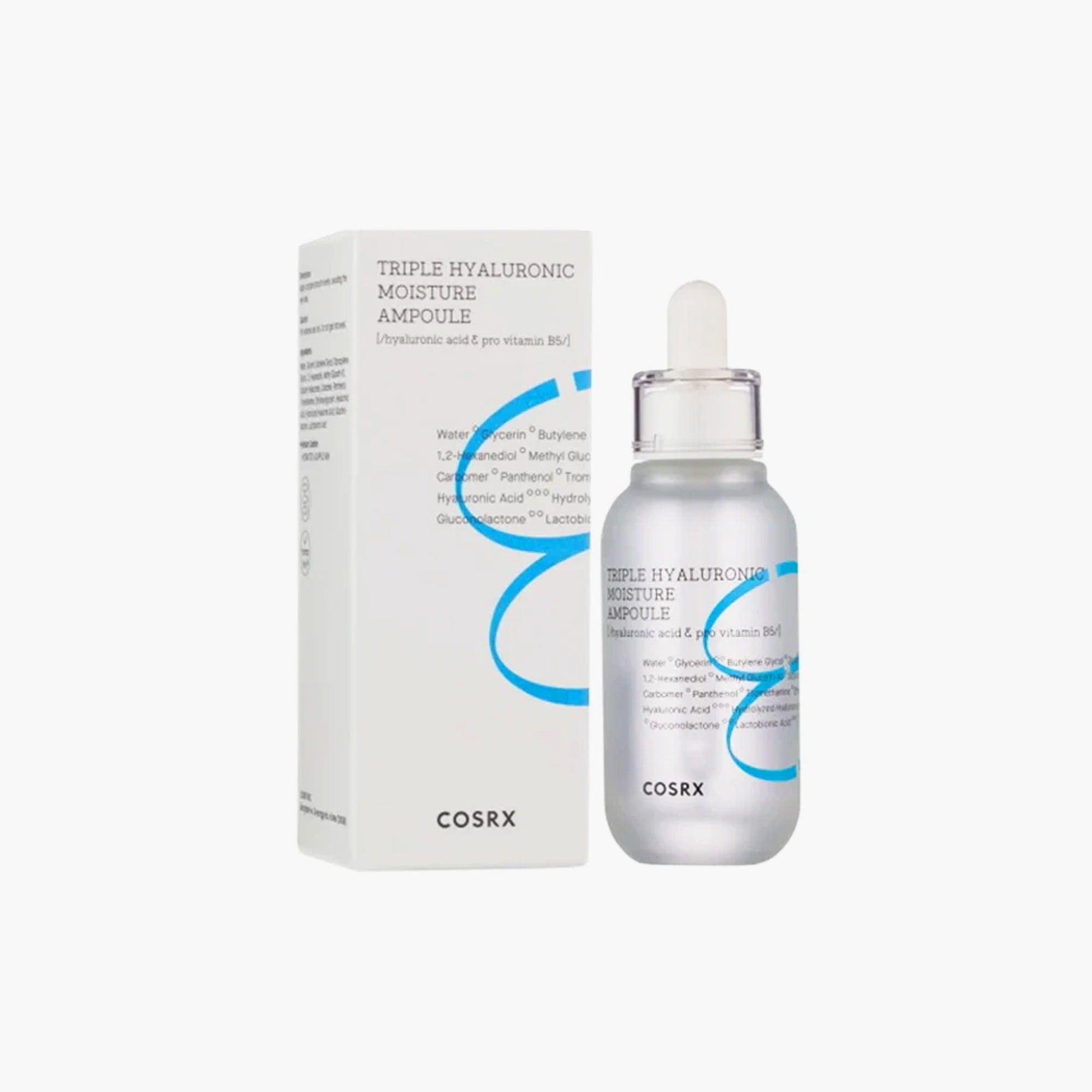 COSRX Hydrium Triple Hyaluronic Moisture Ampoule 40ml - TheSkinFit
