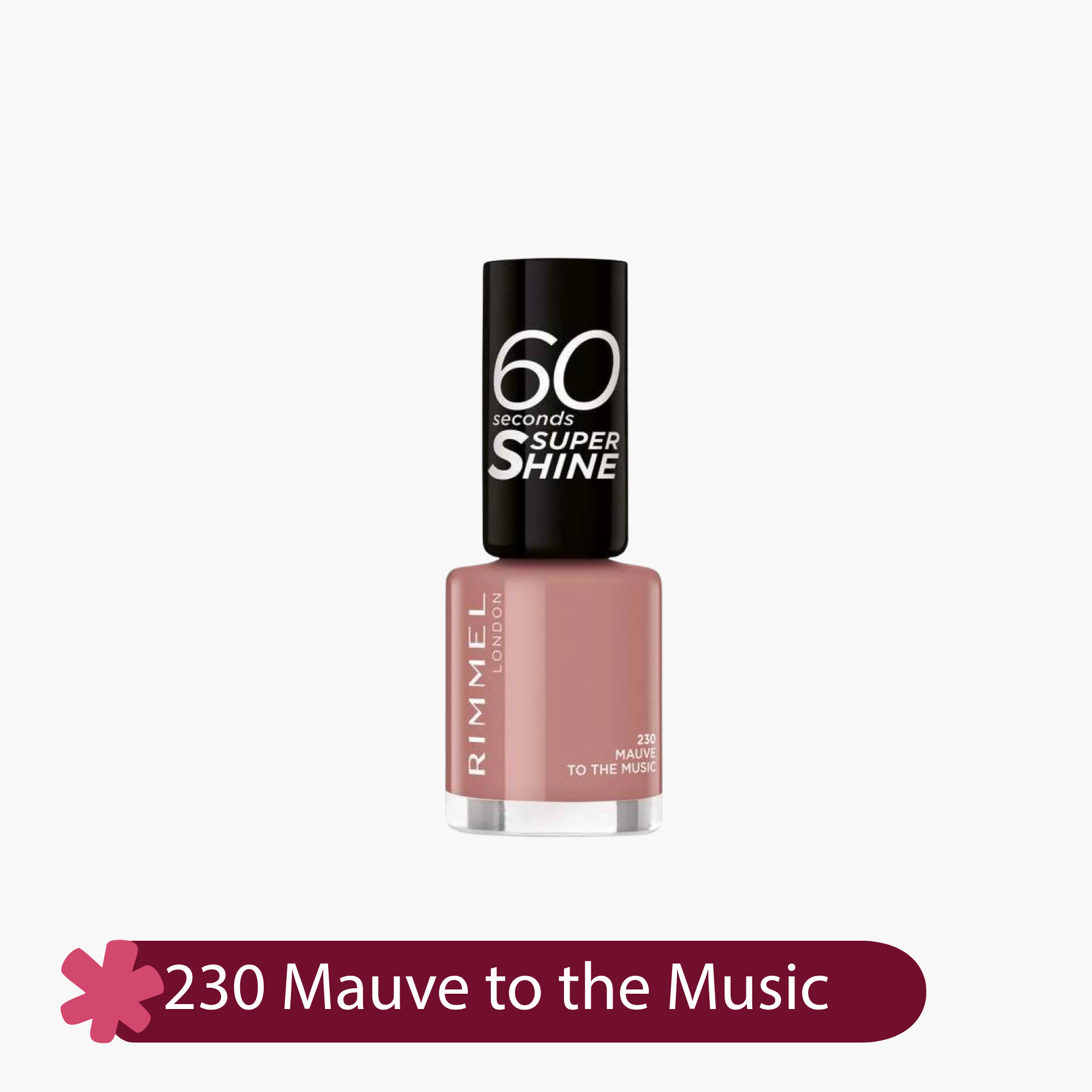 Rimmel 60 Seconds Super Shine Nail Polish 8ml