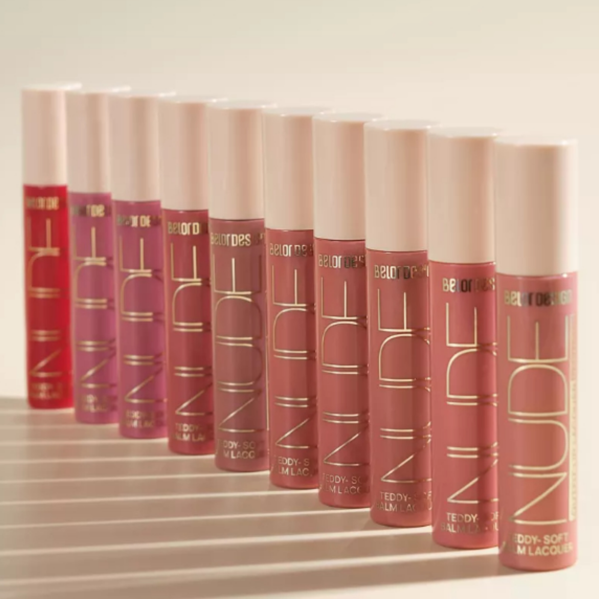 Belor Design Nude Harmony Outfit Lip Lacquer 4.1gm - 23 B-Day Cake