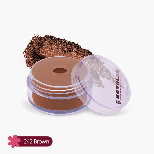 Kryolan Satin Powder 242 Brown 3gm