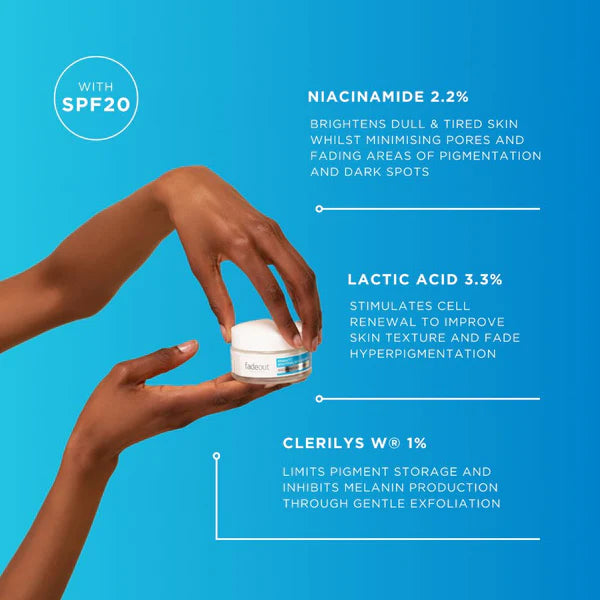 Fade Out Skincare Advanced Whitening Day Cream SPF20 75ml