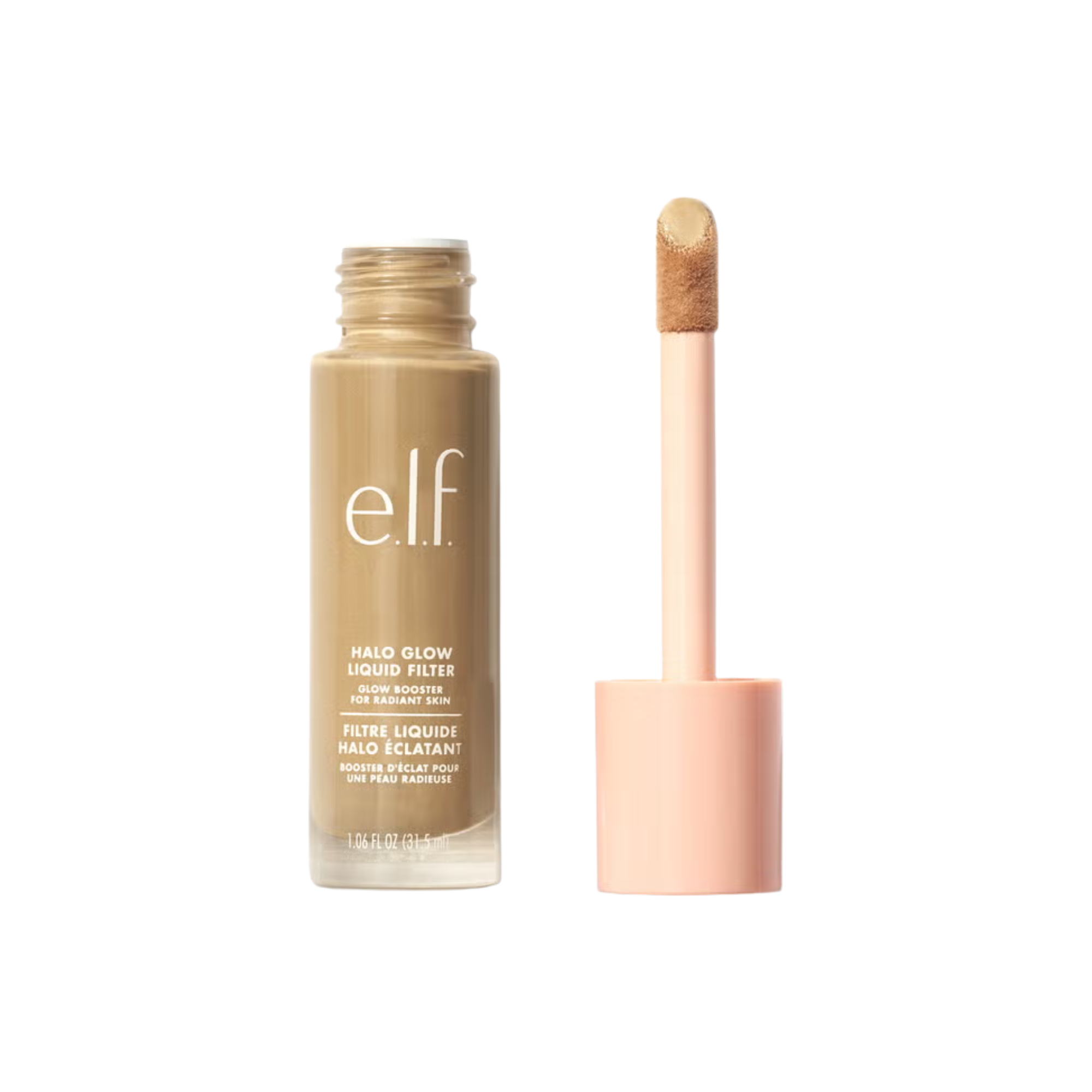 ELF Halo Glow Liquid Filter Glow Booster 3.5 Medium Neutral Olive 31.5ml