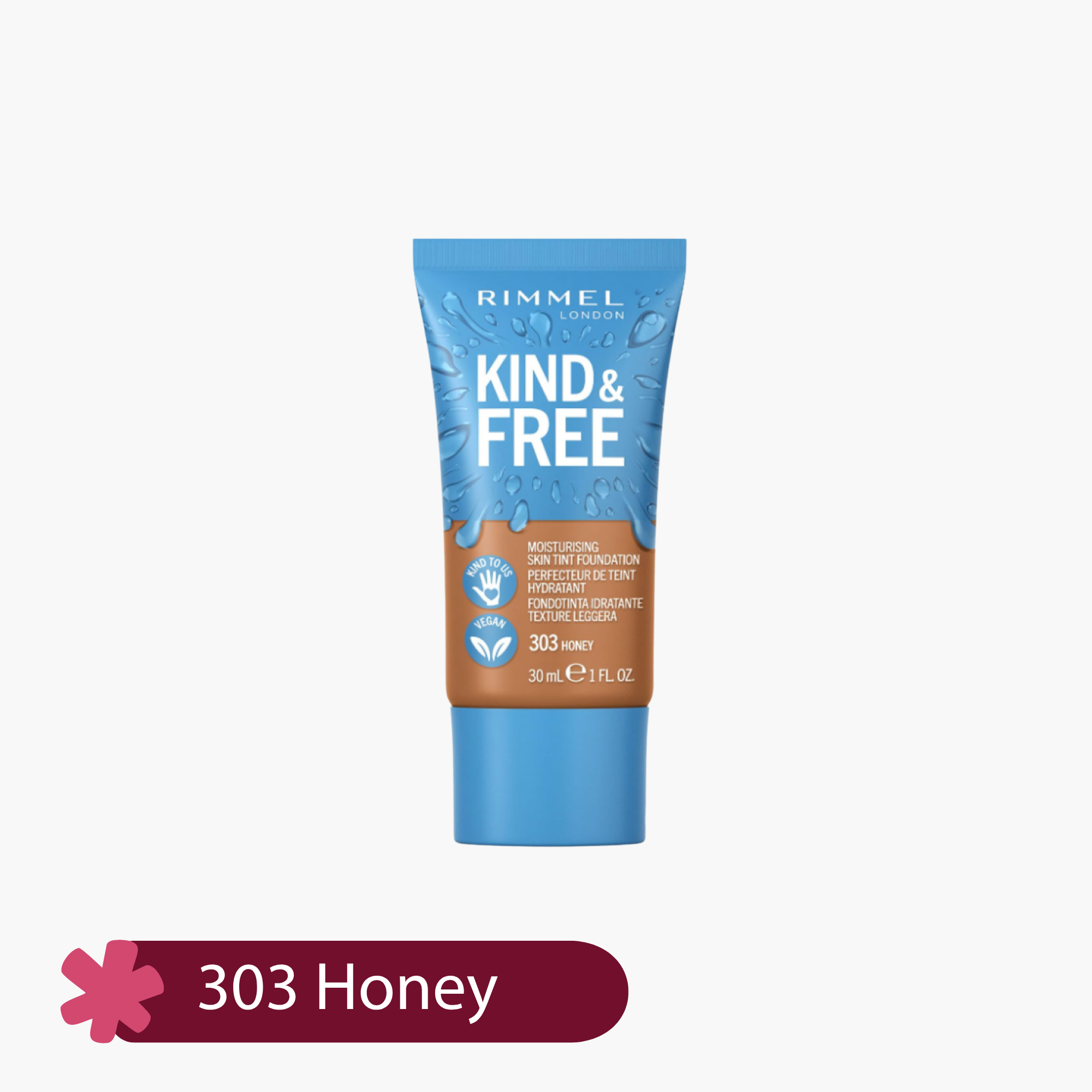 Rimmel Kind & Free Moisturising Foundation 30ml