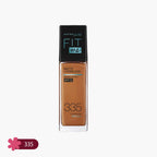 Maybelline Fit Me Matte+Poreless Liquid Foundation With Clay Normal to Oily SPF 22 335 Classic Tan 30ml