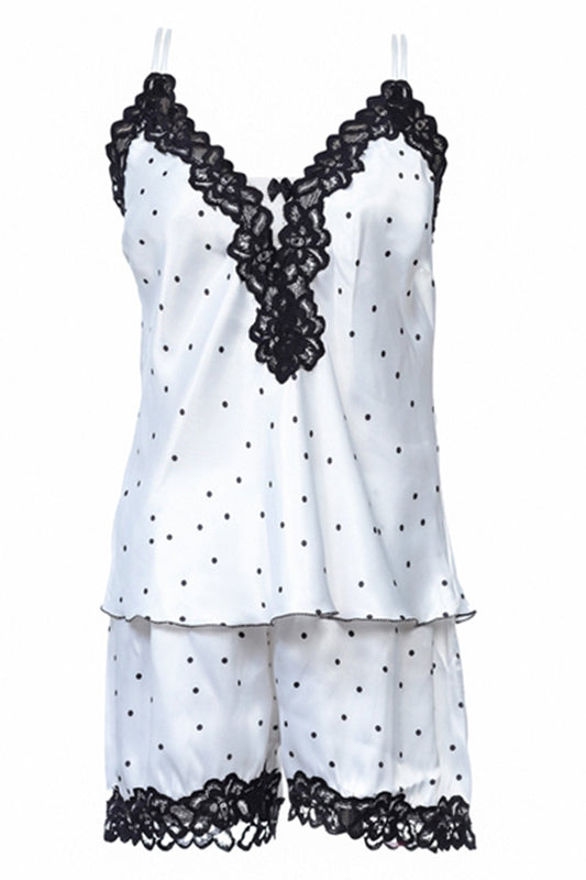 BLS Hera Silk And Chantilly Short Set