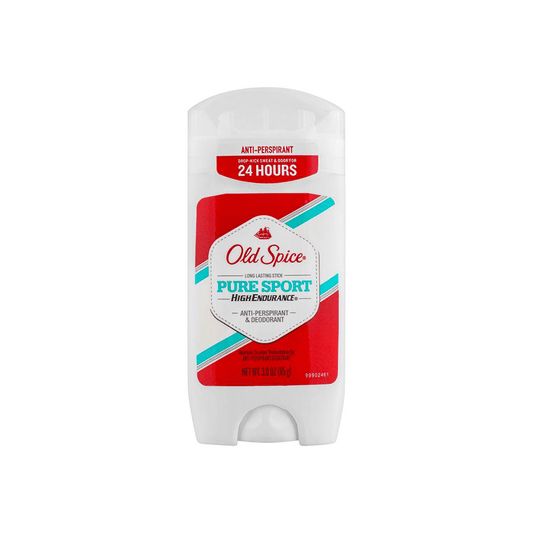 Old Spice Pure Sport High Endurance Deodorant Stick For Men 85gm - TheSkinFit
