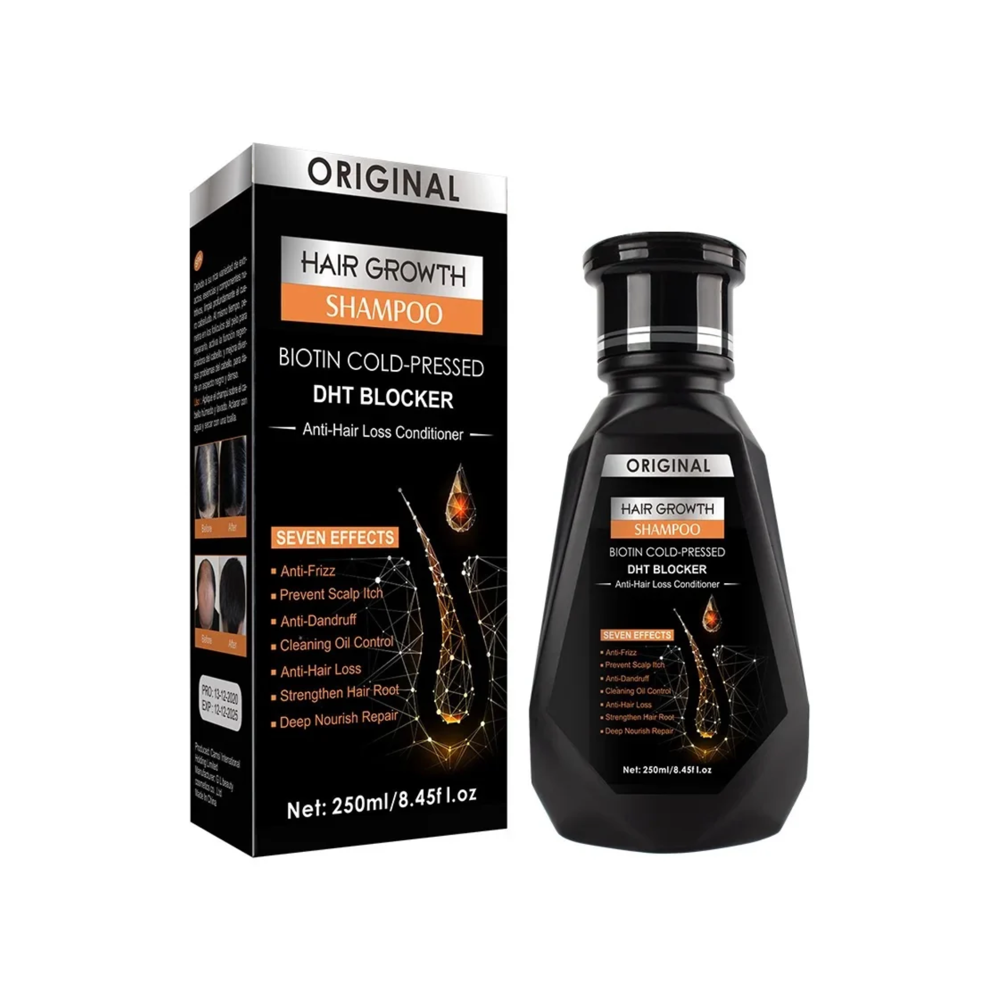 Peimei Hair Growth Shampoo Biotin Cold Pressed DHT Blocker