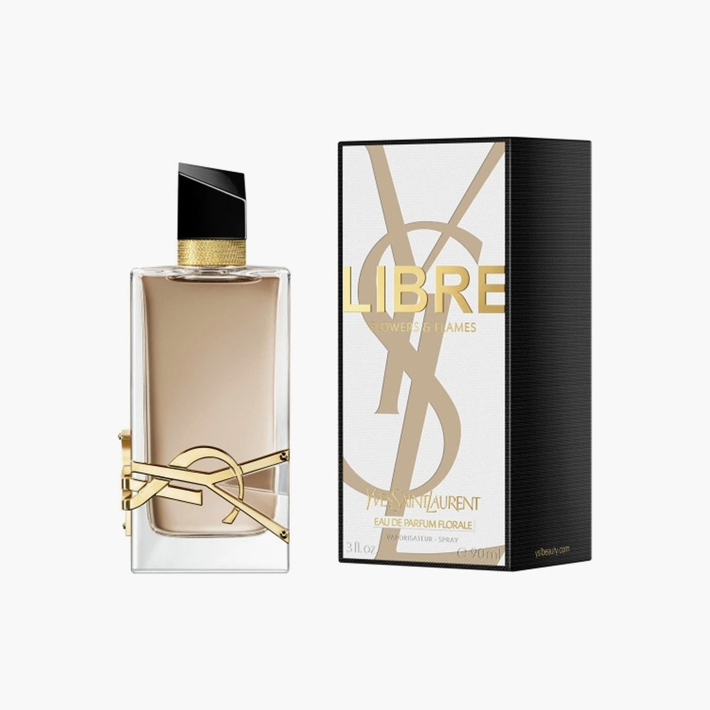 Yves Saint Laurent Libre Flowers & Flames Eau De Parfum Florale For Women 90ml