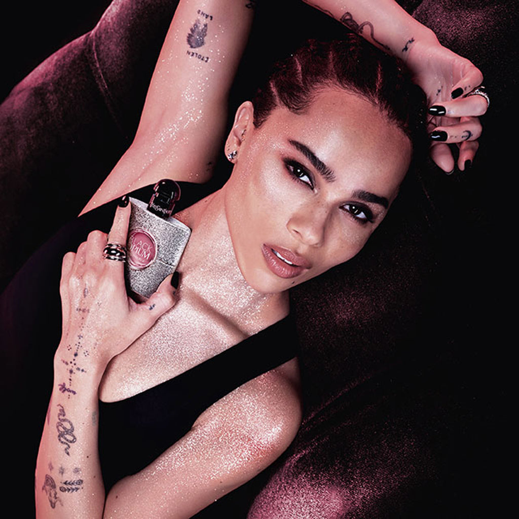 Yves Saint Laurent Black Opium Eau De Parfum Glitter For Women 90ml