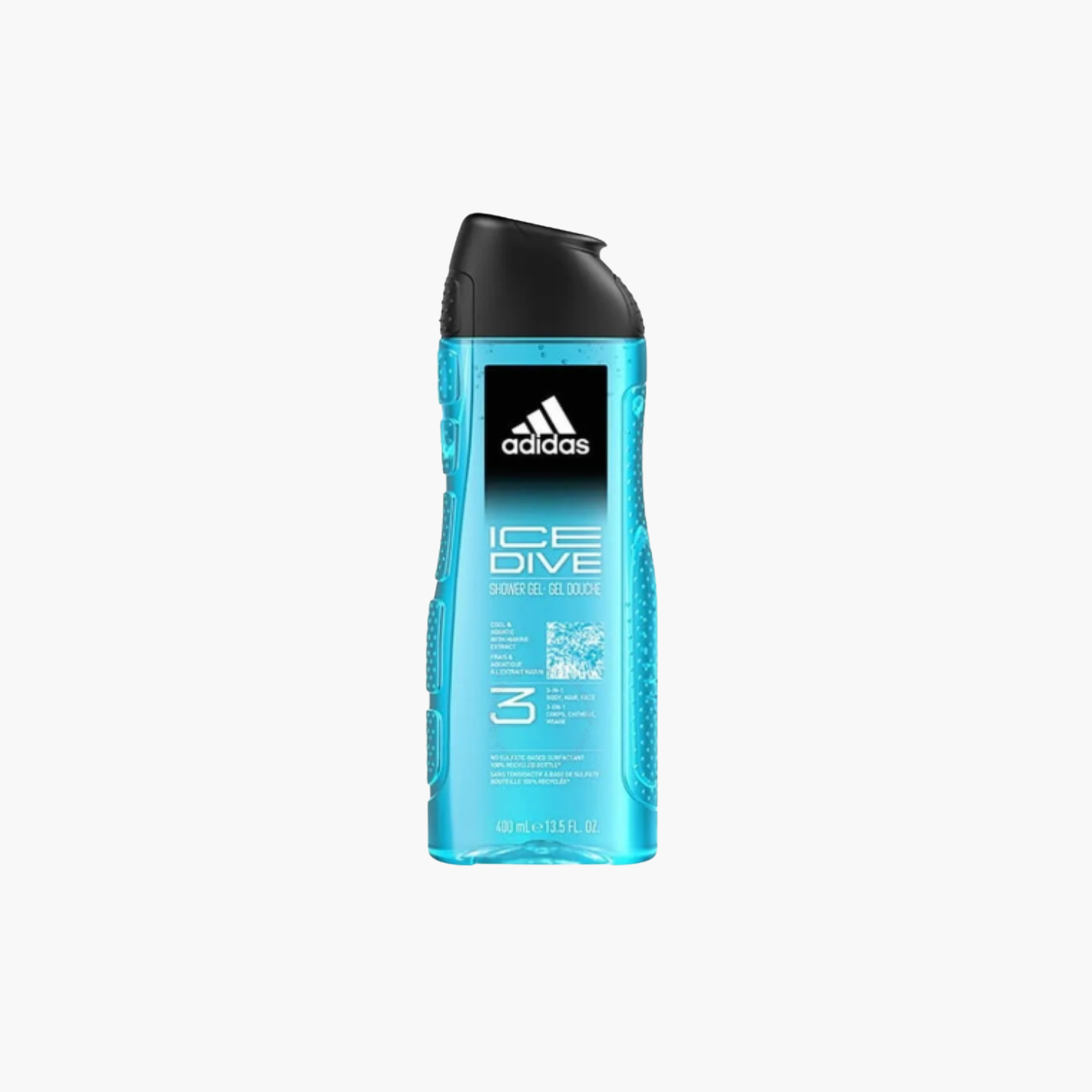 Adidas Ice Dive 3-in-1 Body, Hair & Face Shower Gel 400ml