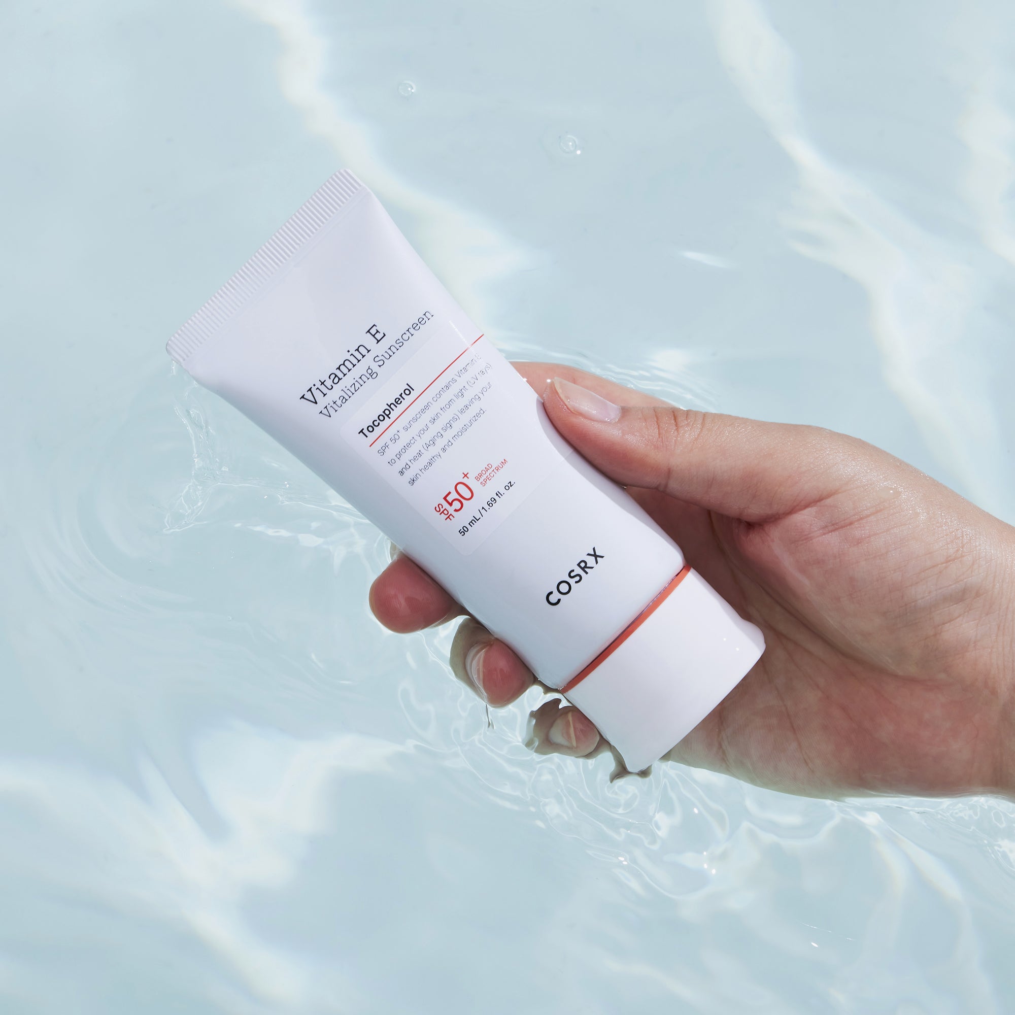 COSRX Vitamin E Vitalizing Sunscreen Tocopherol SPF 50+ 50ml