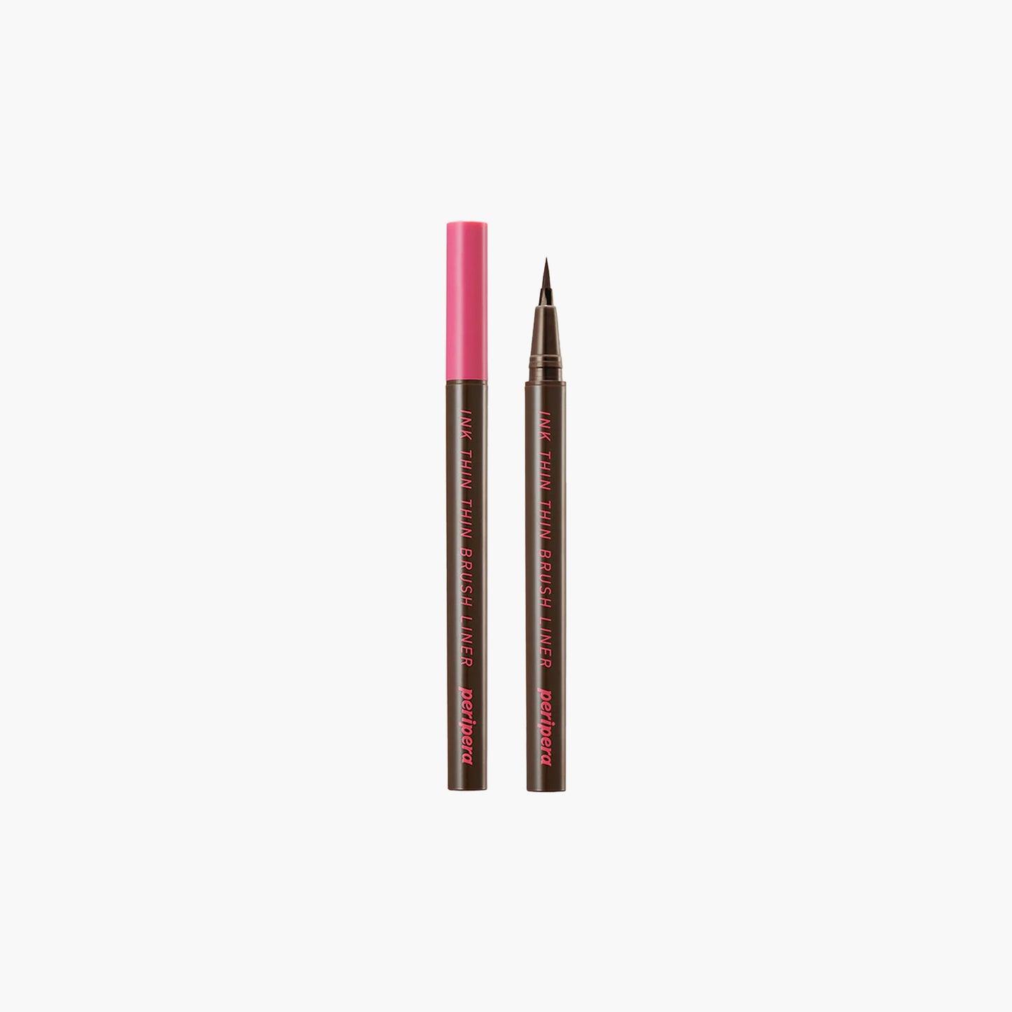 Peripera Ink Thin Thin Brush Liner 02 Brown Film 1 Piece