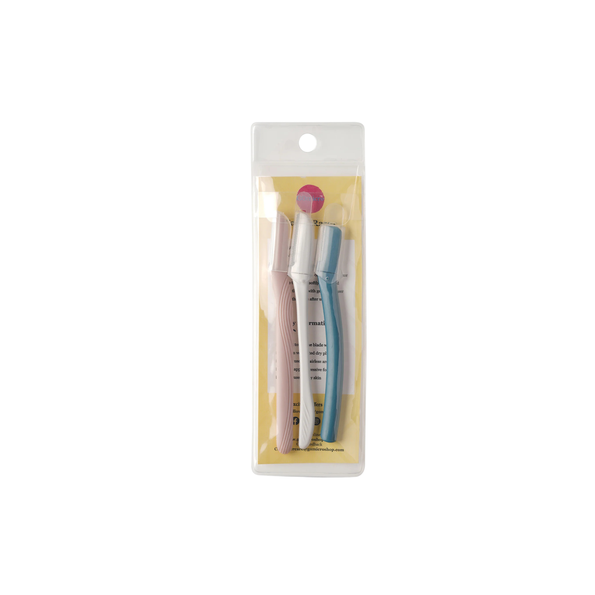 GOmicro Facial Razor Set