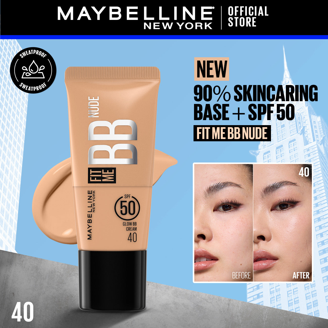 Maybelline Fit Me BB Nude Glow Cream 30ml how to use