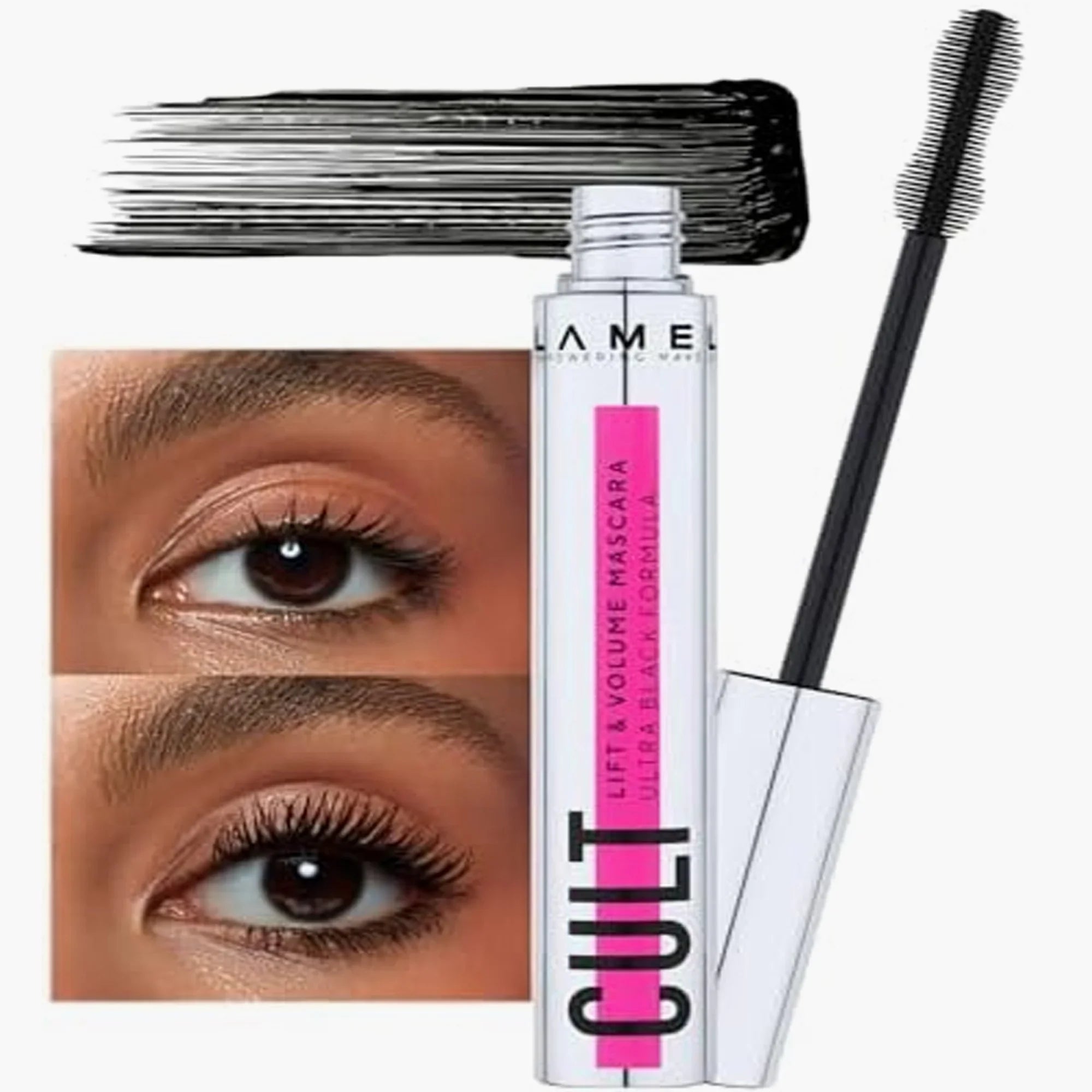 Lamel Cult Lift & Volume Mascara Ultra Black Formula 401 Black 10ml