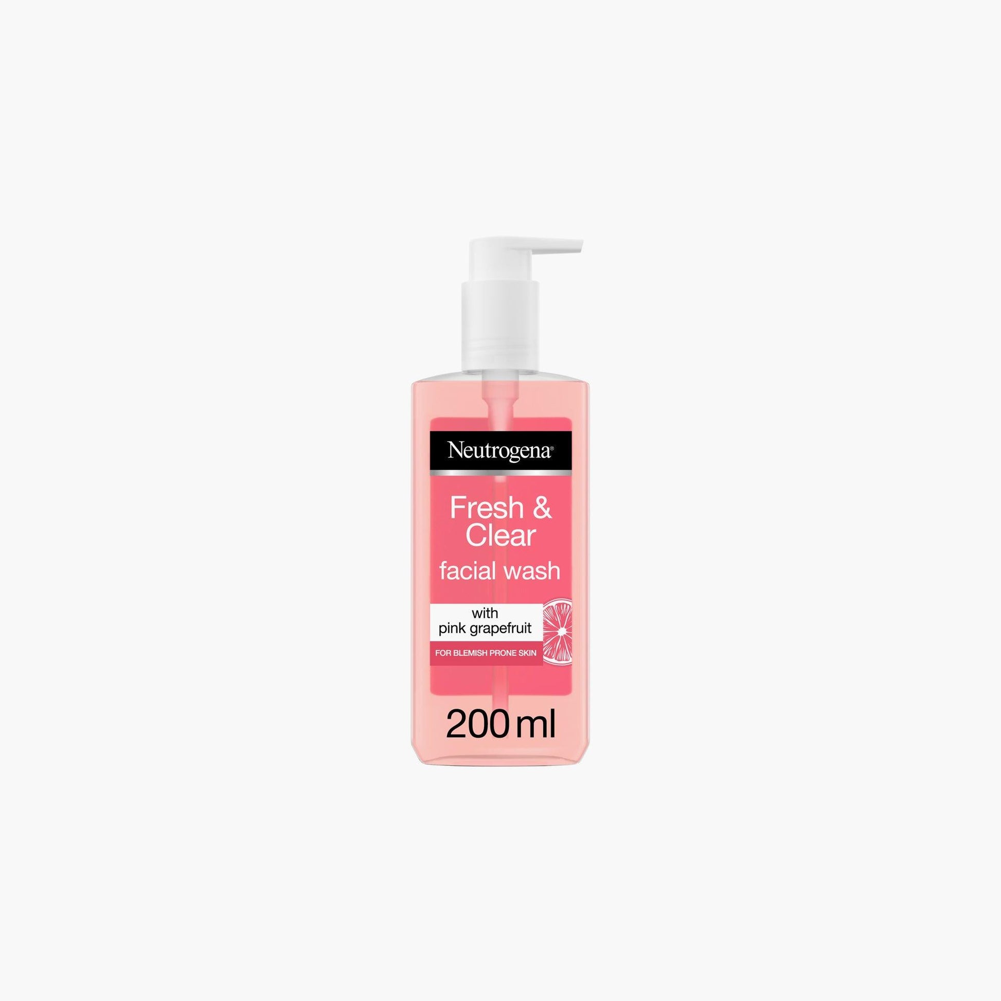 Neutrogena Fresh & Clear Facial Wash 200ml - TheSkinFit