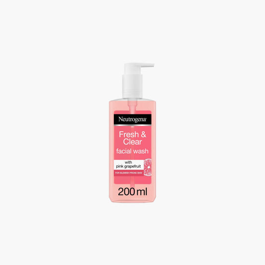 Neutrogena Fresh & Clear Facial Wash 200ml - TheSkinFit