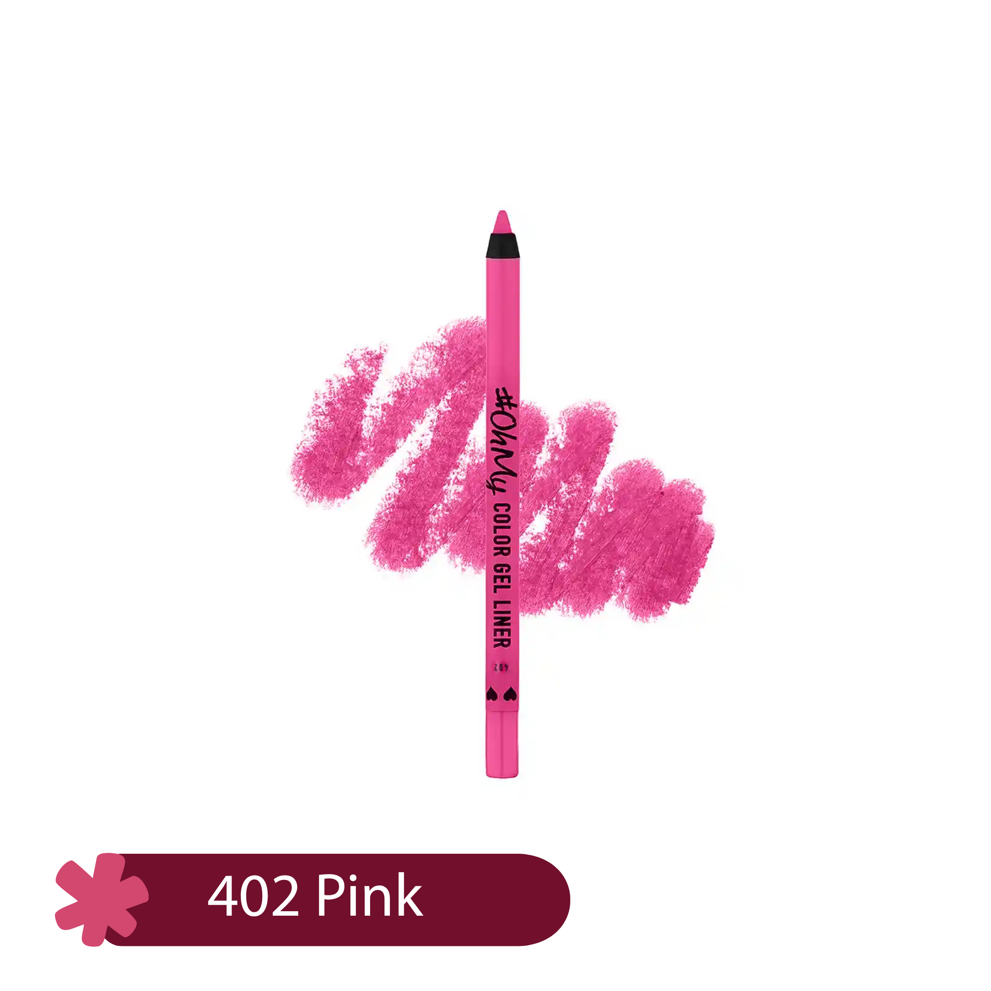 Lamel Oh My Color Gel Eye Liner 1.4gm 402 Pink