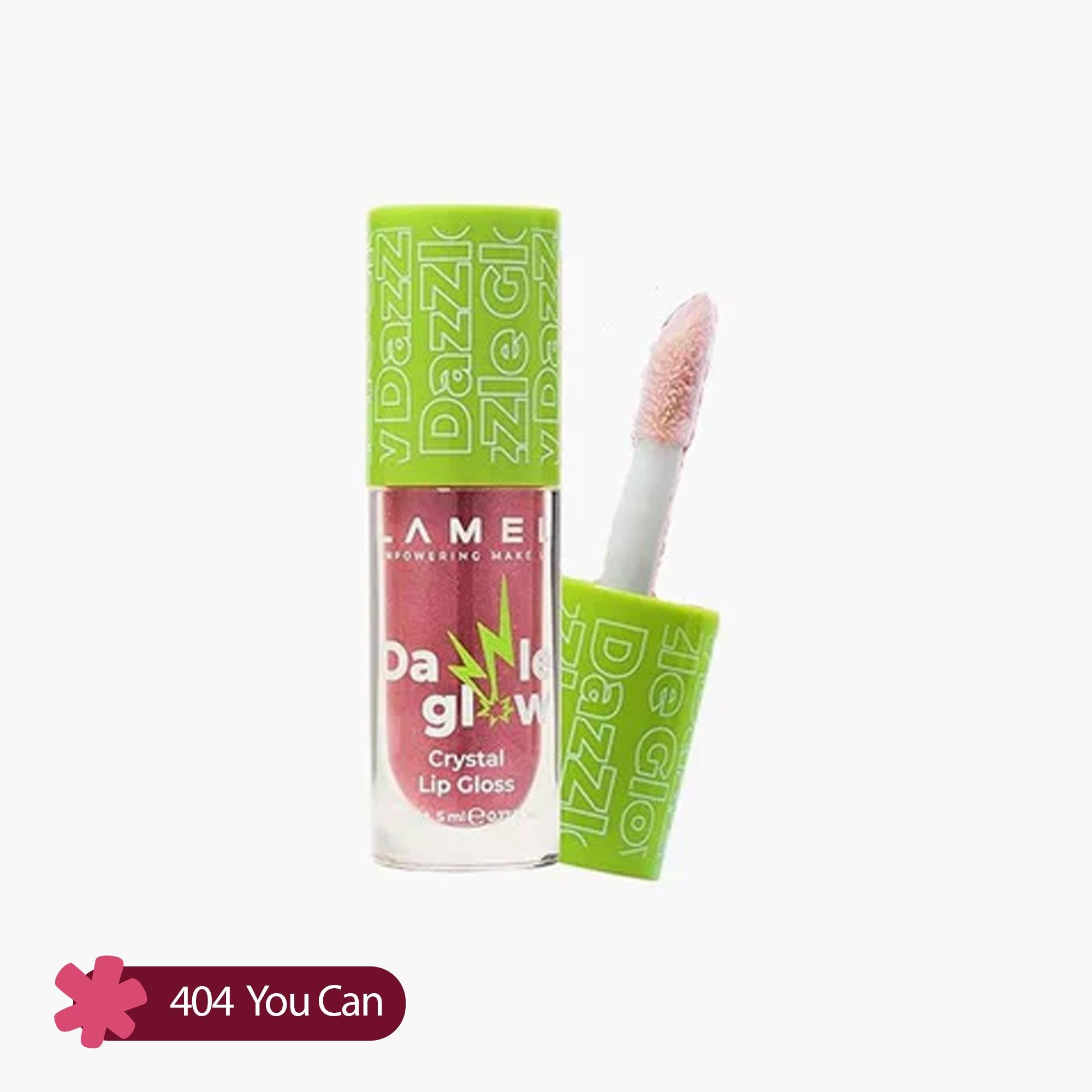 Lamel Dazzle Glow Crystal Lip Gloss 404 You Can 5ml