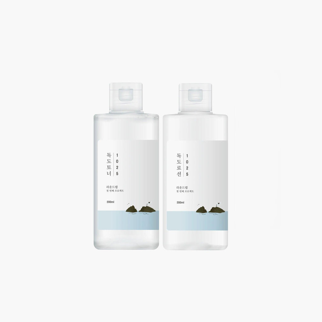 Round Lab 1025 Dokdo Toner + Lotion Duo 200ml - TheSkinFit