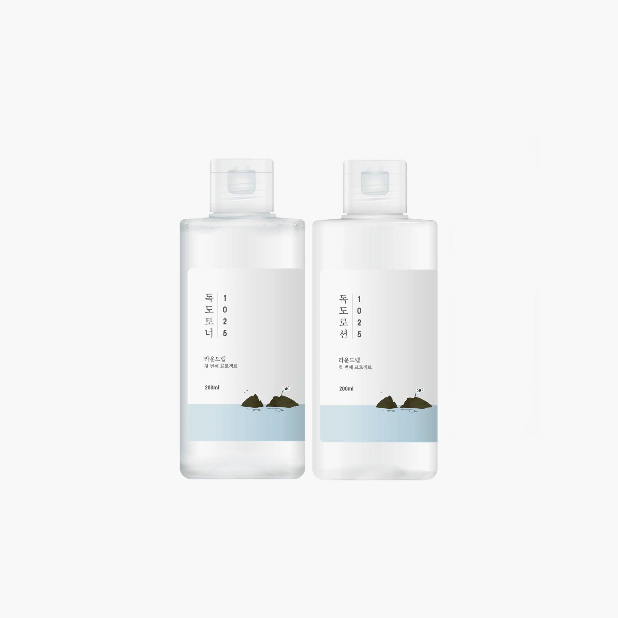 Round Lab 1025 Dokdo Toner + Lotion Duo 200ml - TheSkinFit