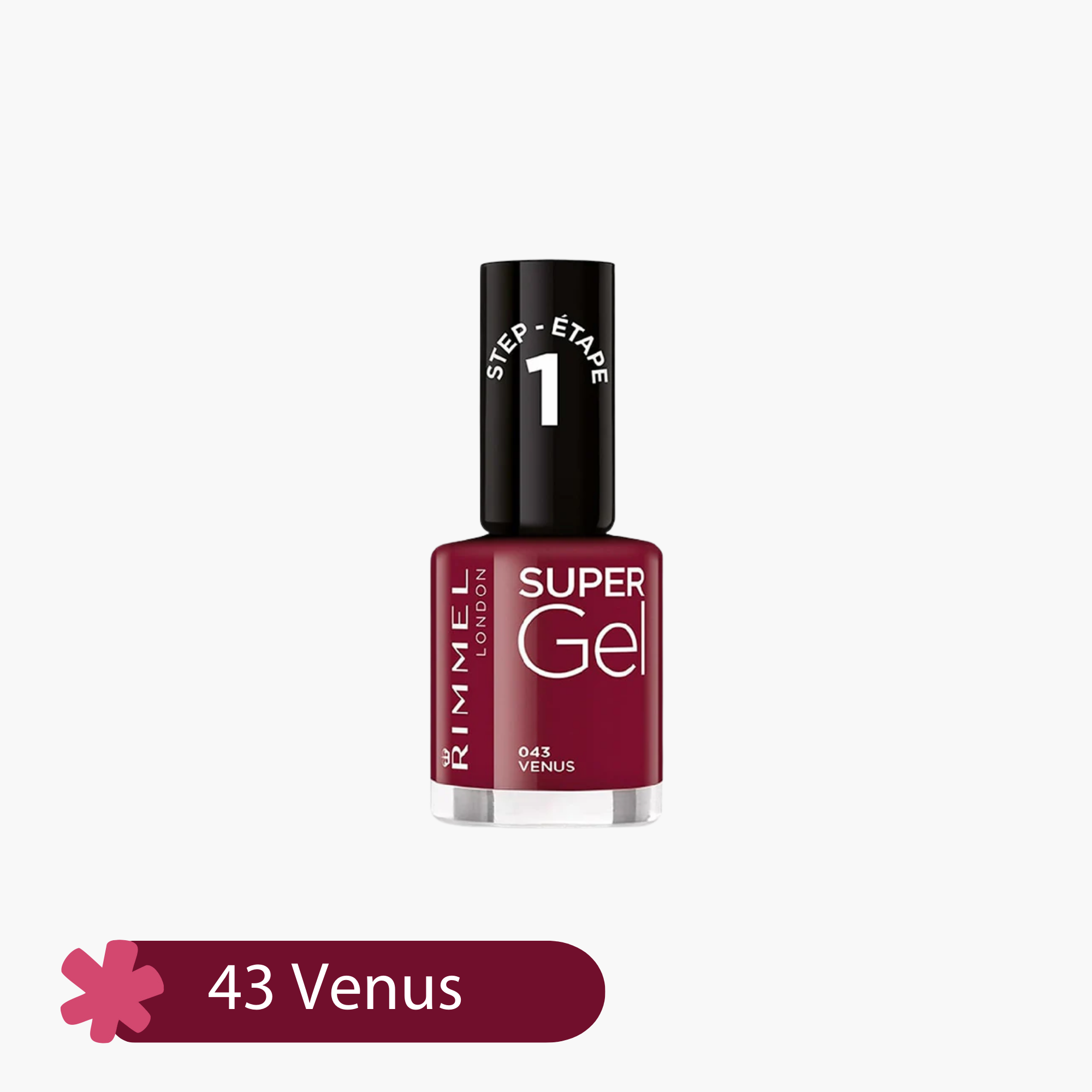 Rimmel Super Gel Nail Polish 12ml