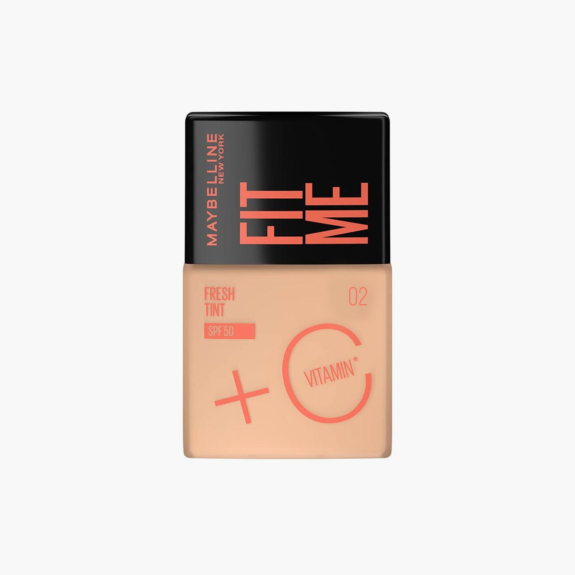 Maybelline Fit Me Fresh Tint SPF50 + Vitamin C 02 30ml - TheSkinFit