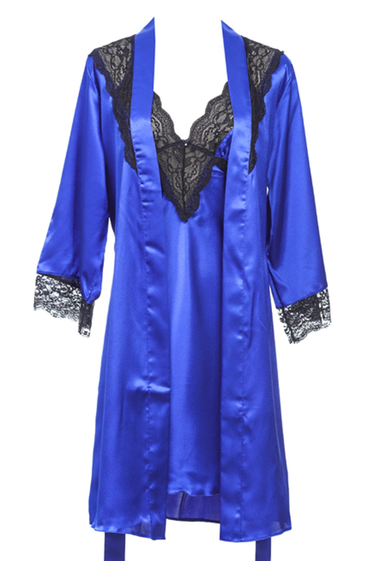 BLS Helene Silk Nighty Sax Large