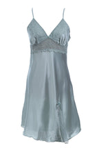 BLS Heloise Silk And Chantilly Nighty Green